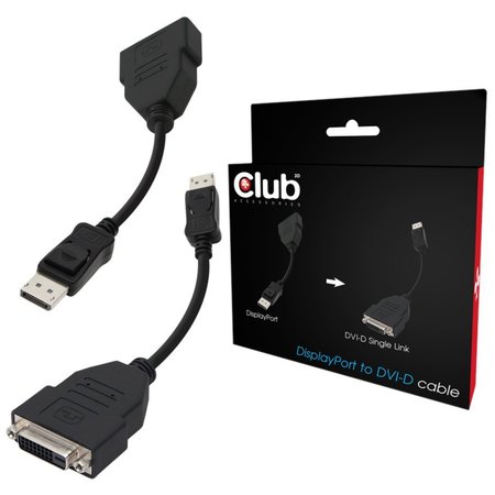 CLUB 3D B.V Displayport S Video Signal Into A Dvi Digital Video Signal, Requiring CAC-1000